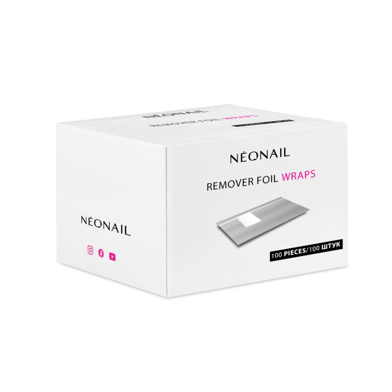 Foil Nail Wraps 100 Pcs